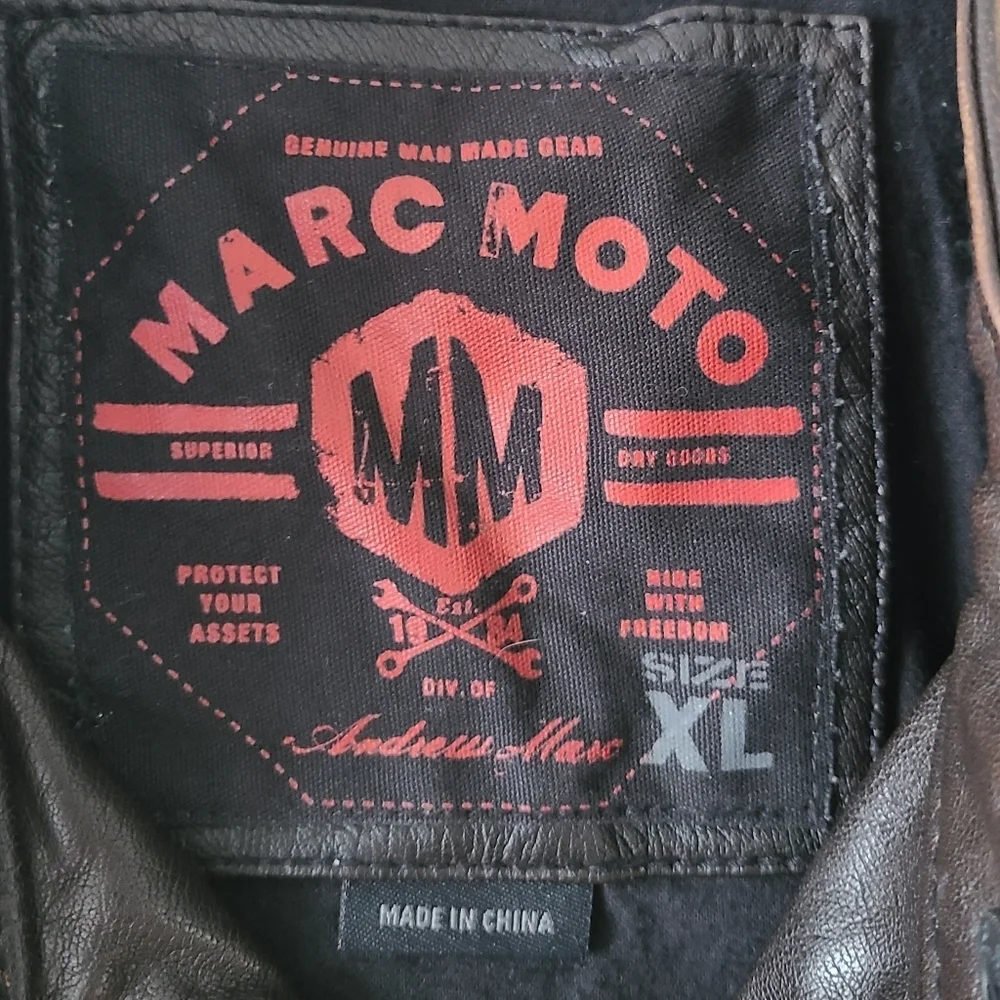 Andrew Marc Leather Moto Jacket